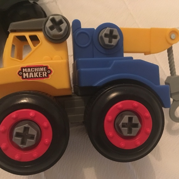 Yellow and Blue Construction Trucks - Picture 3 of 4